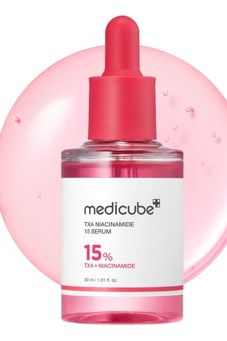 NIACINAMIDE medicube TXA+Niacinamide 15% Glow Facial Seurm for After Spot Care | All-in-One Daily Korean Skincare | Uneven Skin Tone, Texture, and Hydration Care | High-Potency Tranexamic Acid 5% | 1.01 fl.oz - Image 1