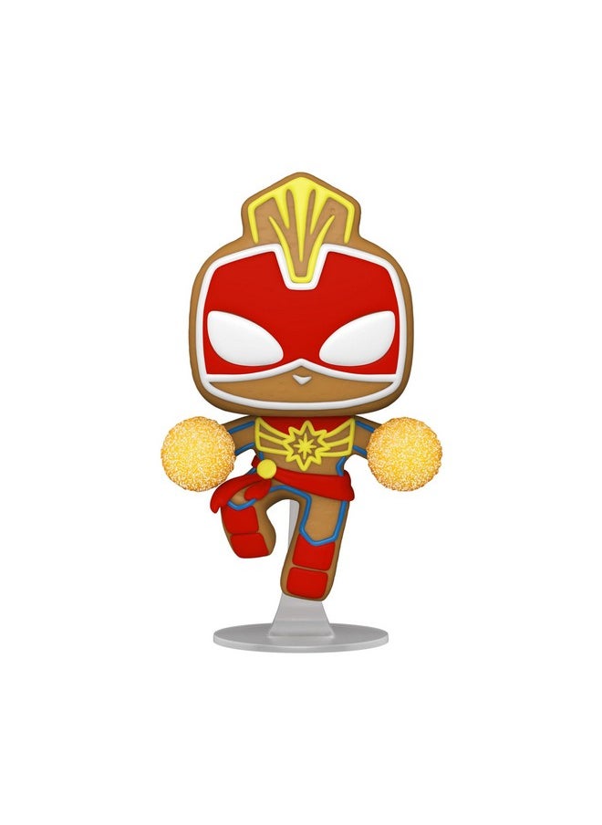 Funko Pop Marvel Gingerbread Captain Marvel  - Image 2