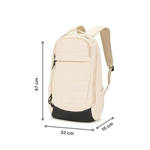 THE ASSEMBLY Assembly Laptop Backpack with Lightweight Design & Padded Laptop Sleeve, Water-Resistant, Supports Upto 15.6’’, Backpack for College & Daily Commute, Blue - Image 5