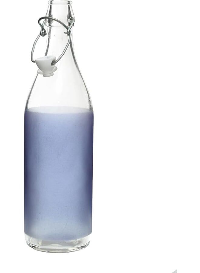 Zinnia Blue/Light Purple 1L Water Bottle
