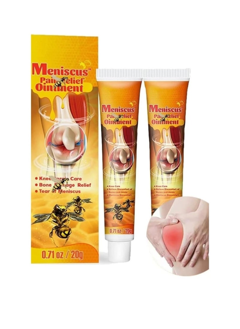 MM - Bee Venom Pain Relief Ointment, New Zealand Bee Venom Gel, Bee Venom Gel, Bee Venom Cream for Muscle and Joint Pain Relief, Fast Acting Ointment - Image 1