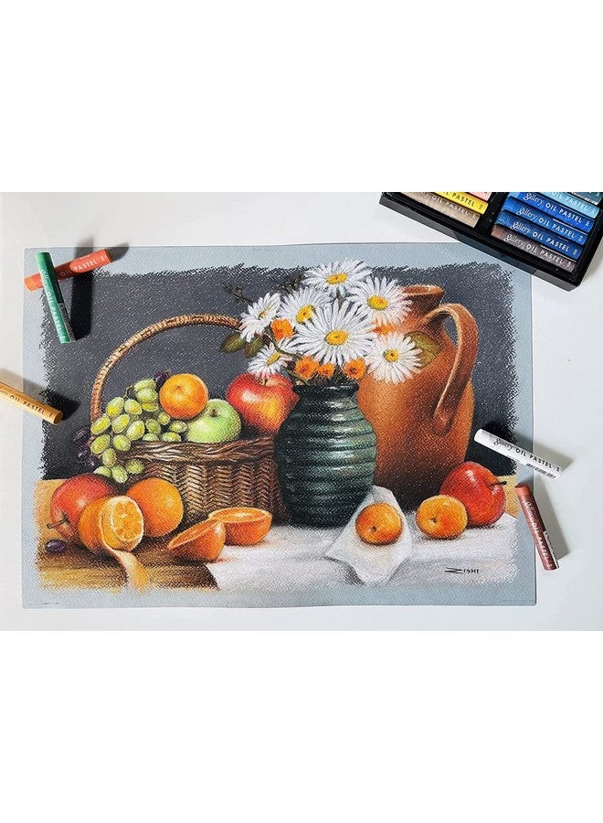 MUNGYO GALLERY SOFT OIL PASTELS SET OF 6 SINGLE COLOR-WHITE - Image 5