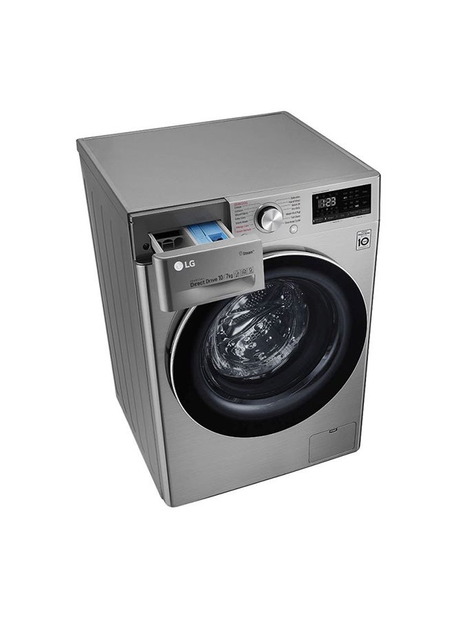LG Front Load Washer And Dryer F4V5RGP2T Grey/Black - Image 5