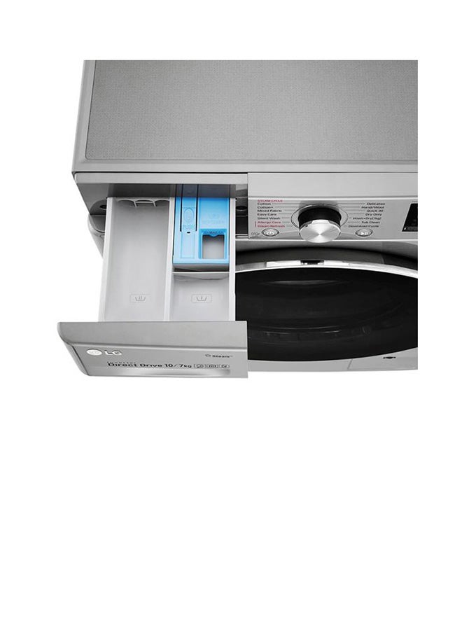 LG Front Load Washer And Dryer F4V5RGP2T Grey/Black - Image 4