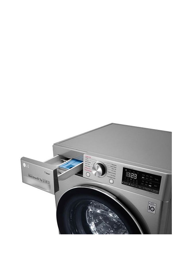 LG Front Load Washer And Dryer F4V5RGP2T Grey/Black - Image 2