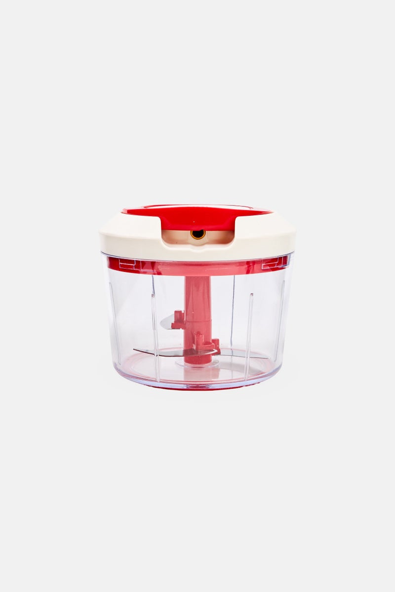 IRIS Pull-Cord Food Chopper 850 ml, Multicolor - Image 1