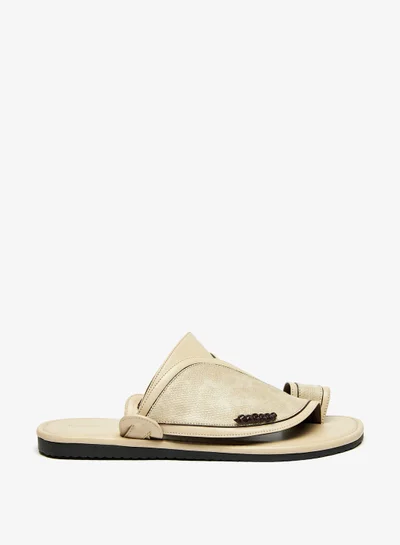 shoexpress Textured Slip On Arabic Sandals