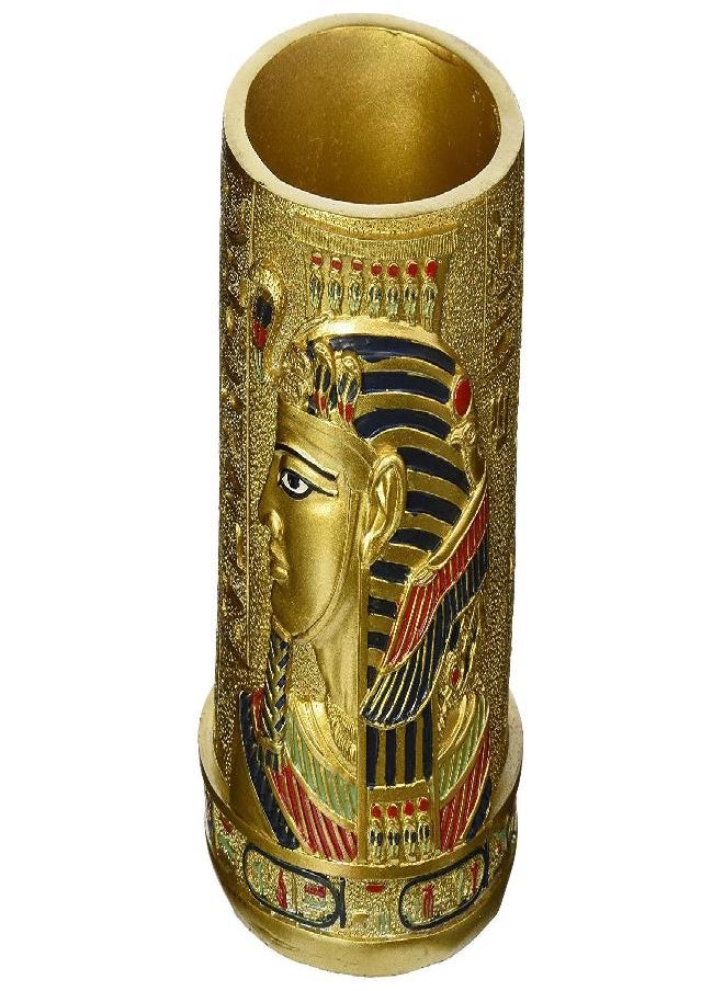 Design Toscano Design Toscano QL1244 Egyptian Pharaoh Pen Vessel,full color  - Image 2