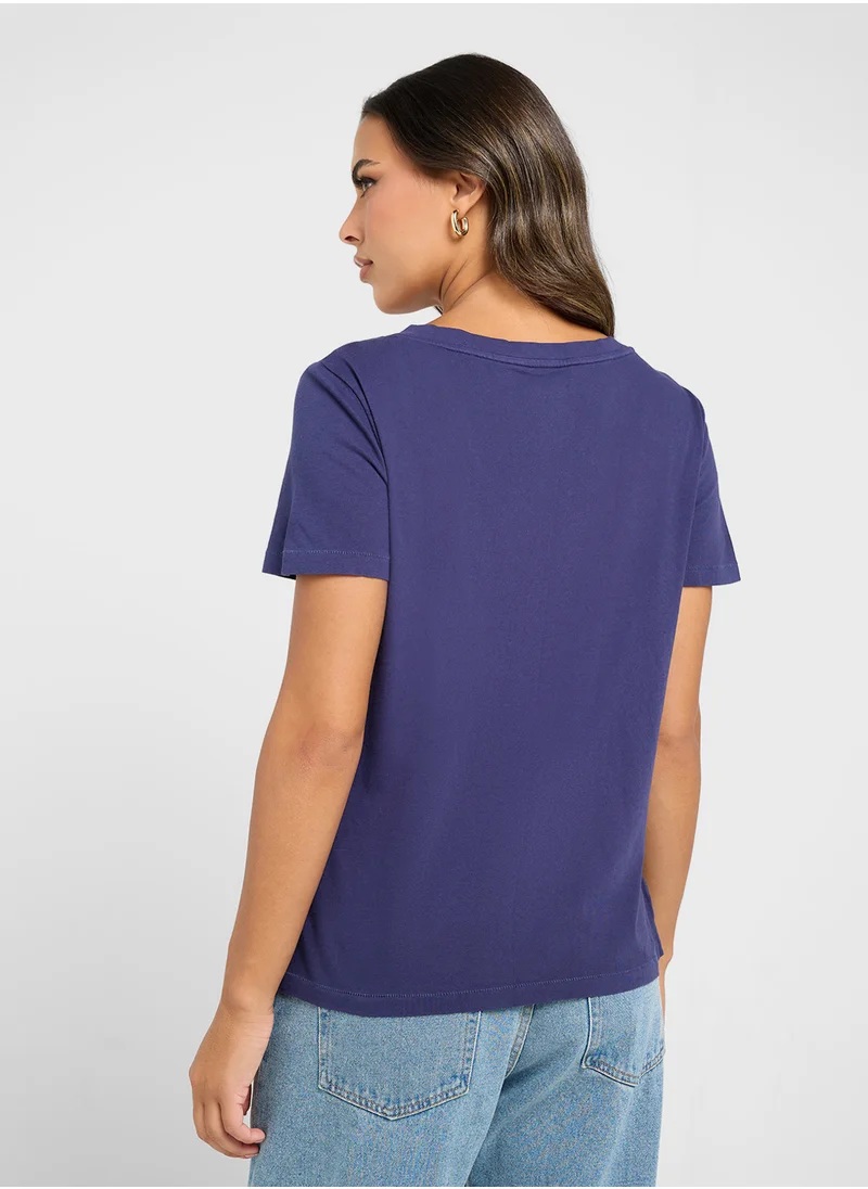 GAP Gap Blue Women'S T-Shirt
