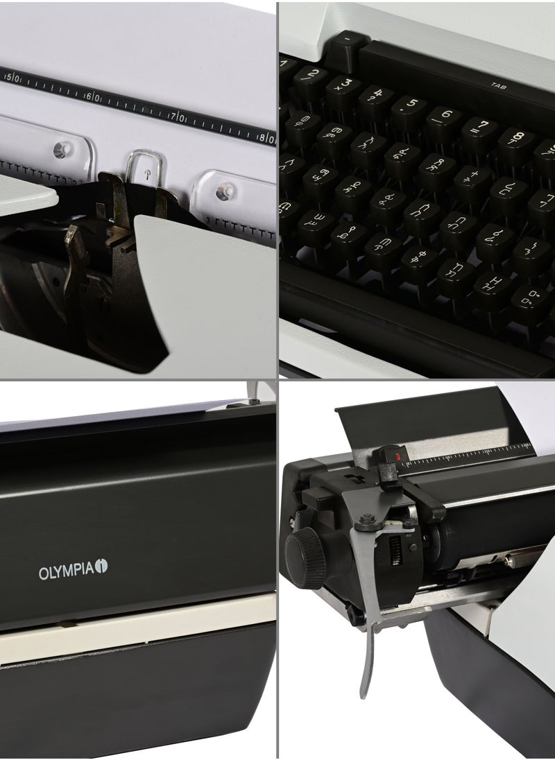 Olympia SG3 Amharic Typewriter, Carriage 46cm, Manual - OLTY074058354  - Image 4