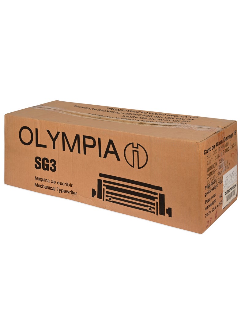 SG3 Amharic Typewriter, Carriage 46cm, Manual - OLTY074058354