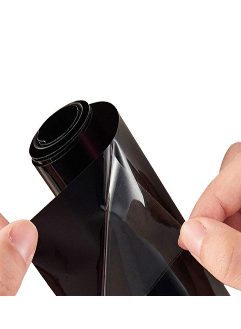 SOLARAE Window Tint Film, 70% VLT Professional Uncut Car Window Film, Car Packaging Sun Film Suitable For Sunscreen Heat Insulation, Car Diy, Privacy Protection 2 Roll, 1m×50cm - Image 1