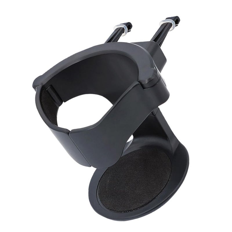 Black Car Cup Holder Organizer Air Vent Mount Multifunctional Beverage Stand Compatible with Most Vehicles - Image 2