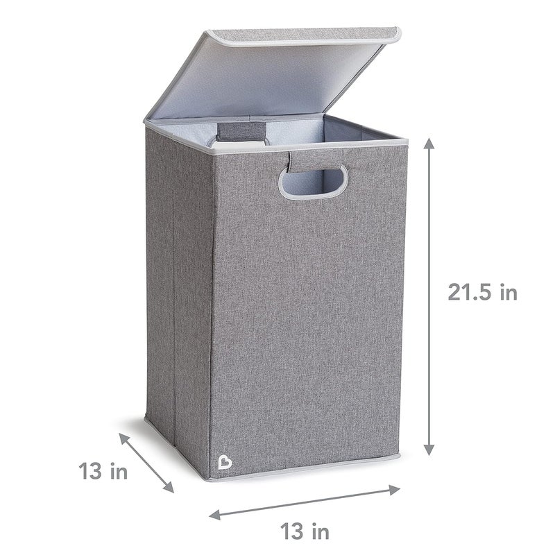 Munchkin منظم غسيل مunchkin مع غطاء رمادي - Image 3