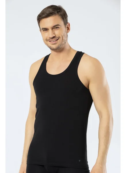 cacharel 1302 Black Men's Sports Undershirt
