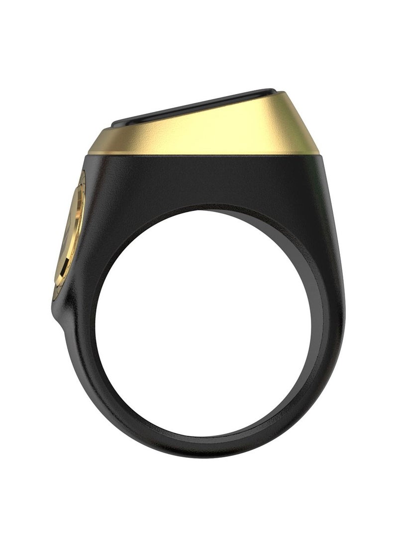 iQIBLA Smart Tasbih Plastic Zikr Lite Ring Black 18MM - Image 4