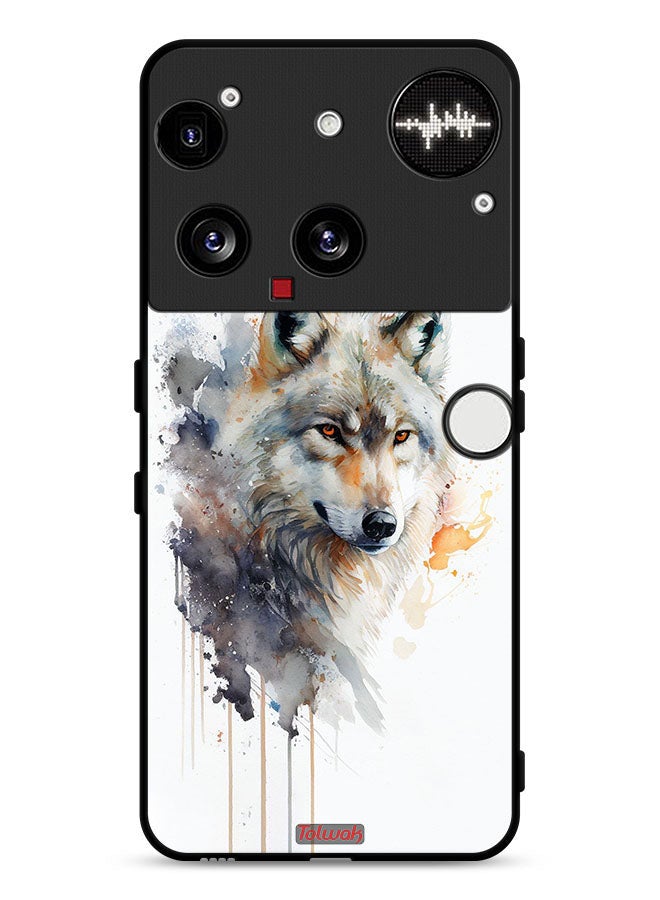 Tolwak Nothing Phone (3) Protective Case Cover Wolf Abstract Art - Image 1