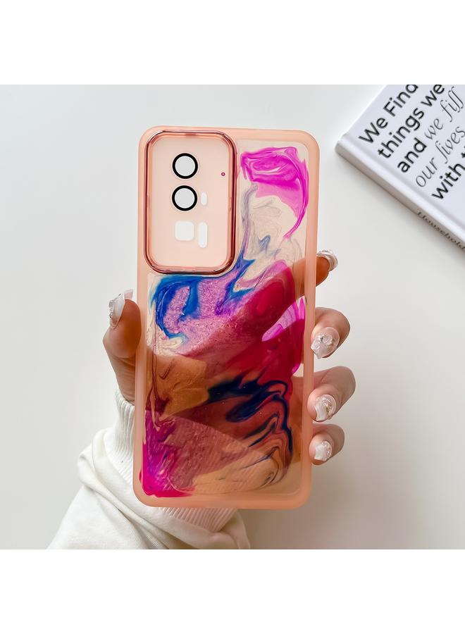 Case For Xiaomi Redmi K60 Oil Painting Electroplating TPU Phone Case