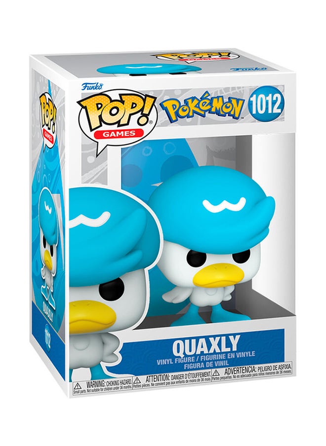 Funko Funko Pop! Games: Pokemon Quaxly (Emea) Vinyl Figures  - Image 2