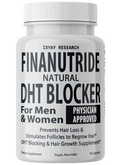 IXYAY RESEARCH Finanutride Natural DHT Blocker 30 Capsules  - Image 1