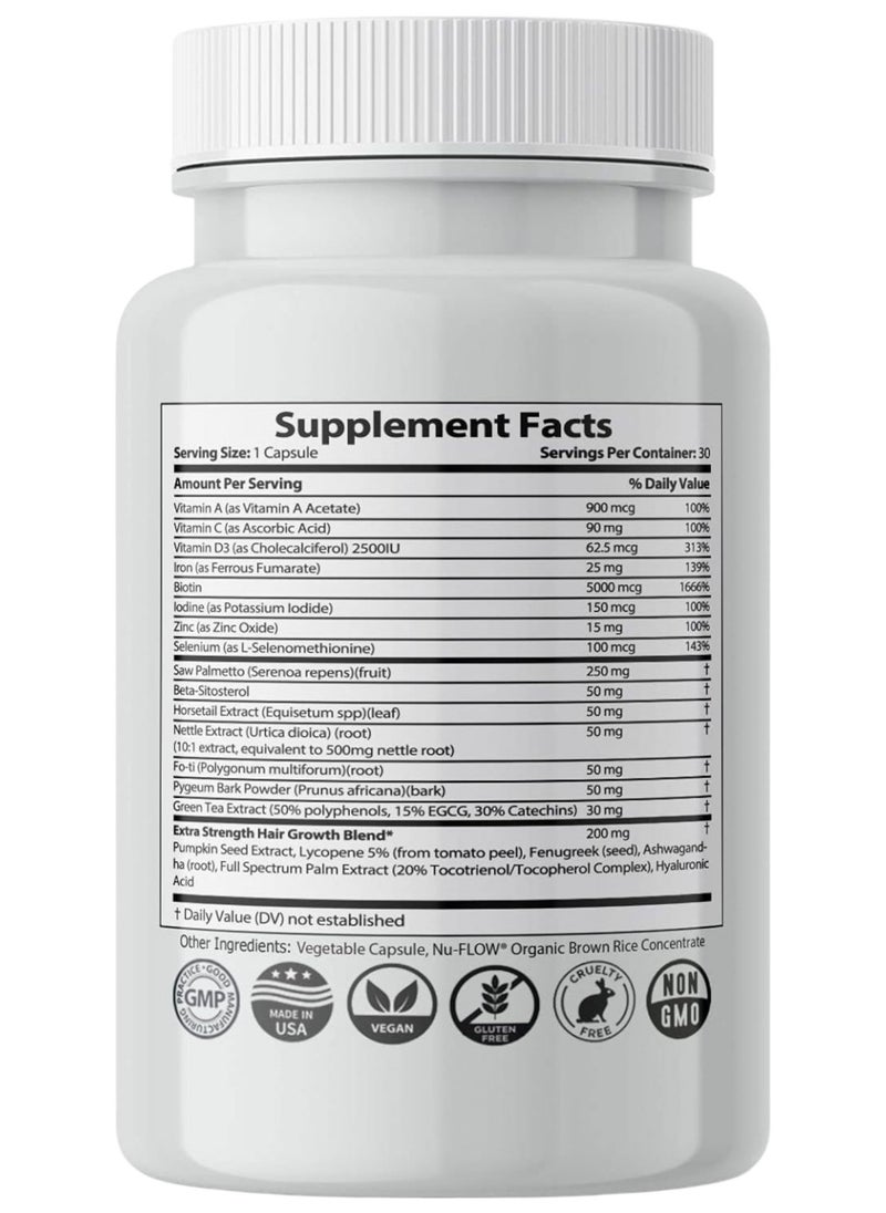 IXYAY RESEARCH - Finanutride Natural DHT Blocker 30 Capsules - Image 1