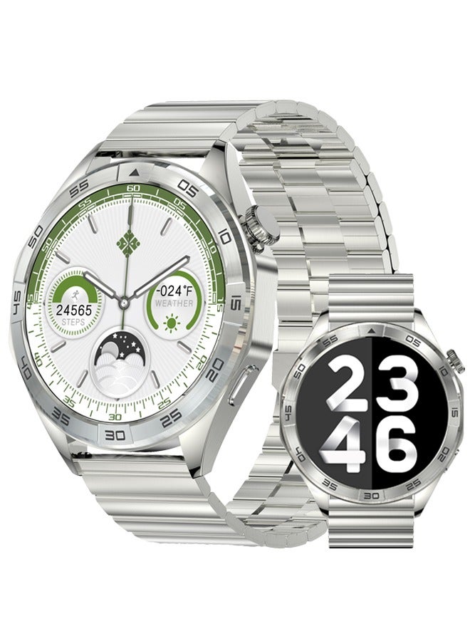 RollsTimi  Smart Watch for Men 1.55" Full Touch Screen with Bluetooth Call Voice Chat with Heart Rate Sleep Monitoring Activity Tracker IP67 Waterproof Fitness Tracker for Android iOS. - Image 1