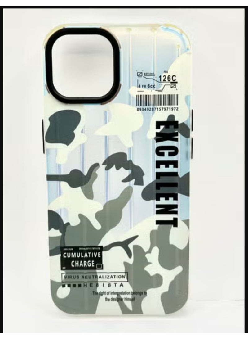 Grace The High-Tech Choice: "Youngkit Designer Series: Green Circuit Board MagSafe Compatible Case"FOR IPHONE 15 - Image 4