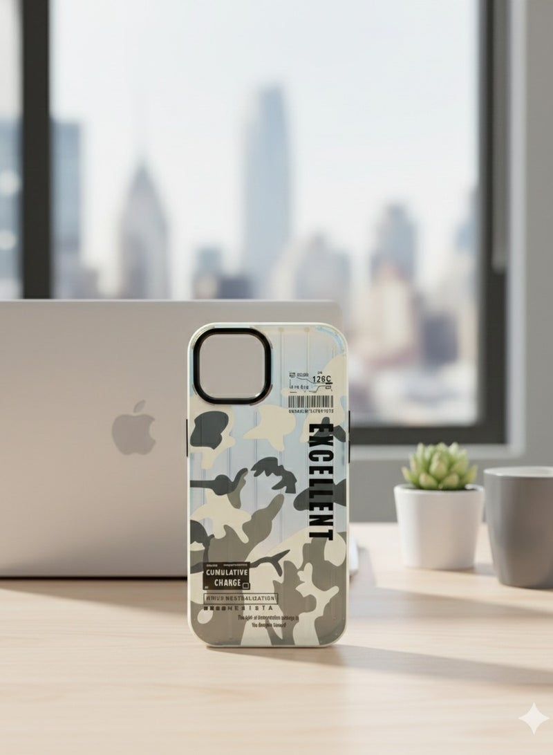 Grace The High-Tech Choice: "Youngkit Designer Series: Green Circuit Board MagSafe Compatible Case"FOR IPHONE 15 - Image 1