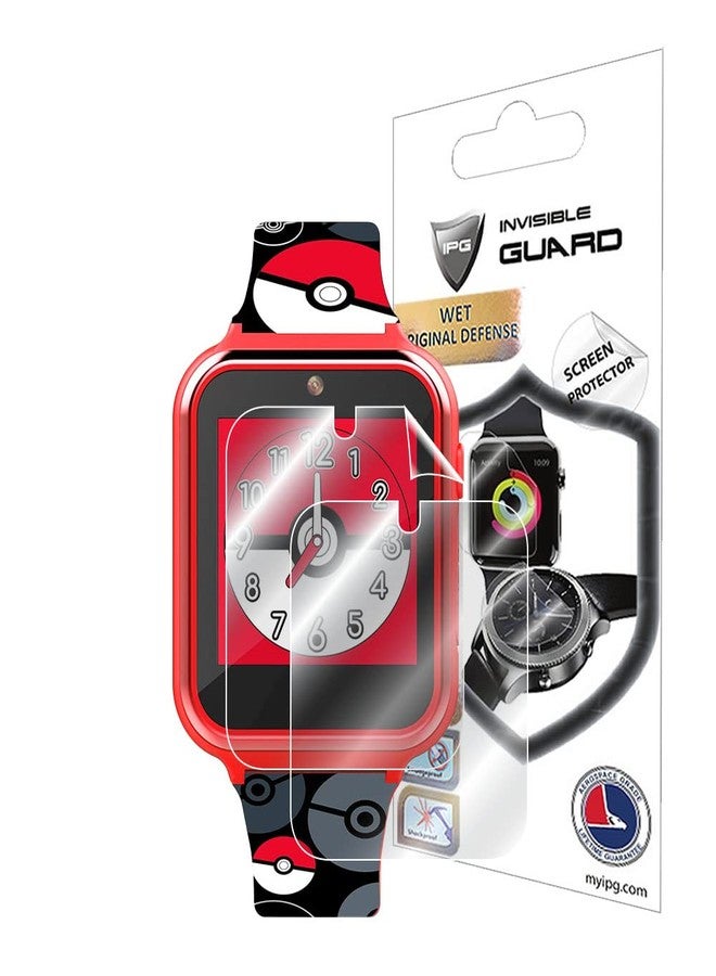 IPG for Accutime Kids Pokemon Pikachu Pokeball - Paw Patrol - Frozen - DC Comics - Marvel Spider-Man Touchscreen Kids Watch Screen Protector (2 Units) Invisible HD Clear Film Anti Scratch - Image 1