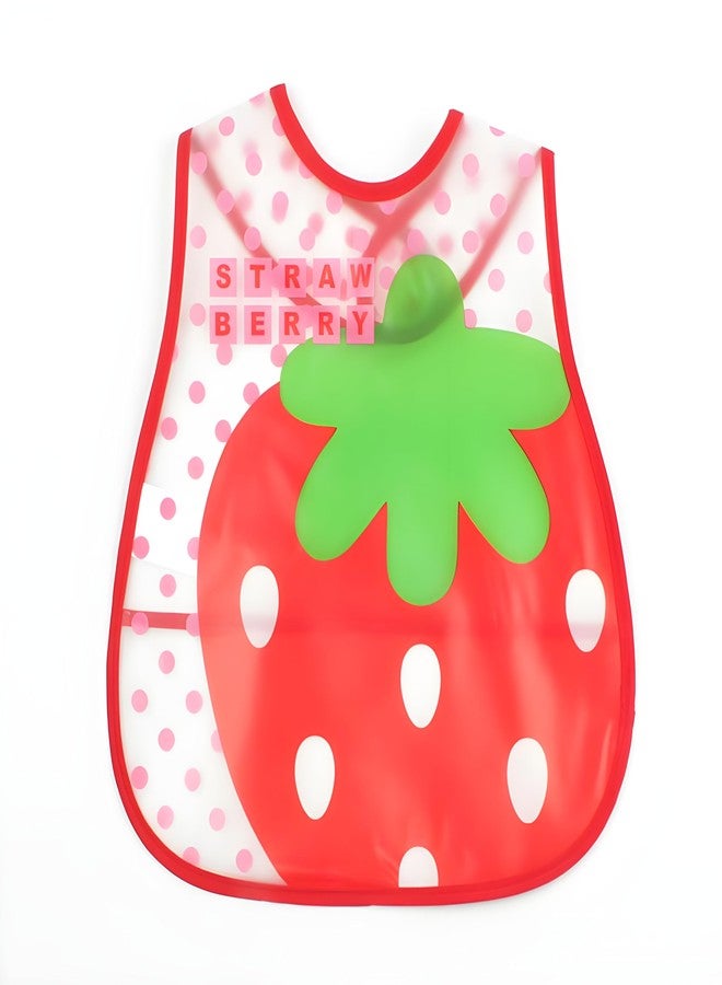 CUTEABLY مرايل رضاعة أطفال لطيفة، مجموعة من 4 قطع، تصاميم مطبوعة ملونة، (0-18 شهرًا) - Image 4