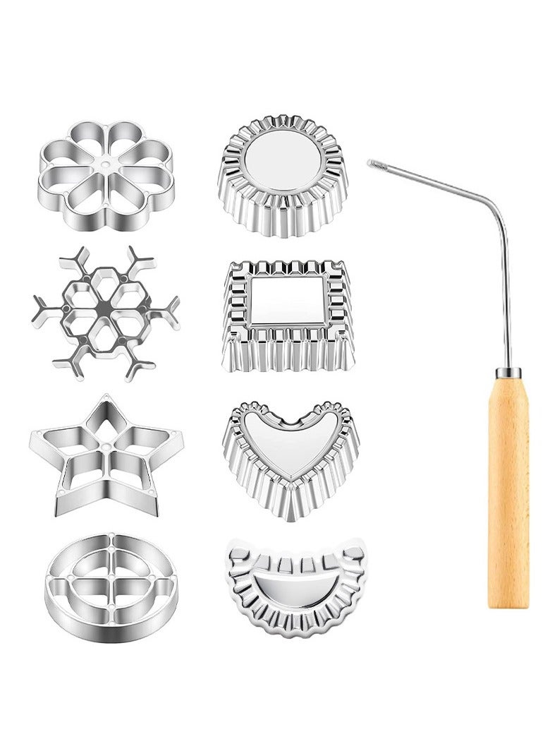 general Frying mold aluminum alloy non-stick spoon baking tools radish shredded shrimp cake spoon set oil dun kitchen tools - Image 1