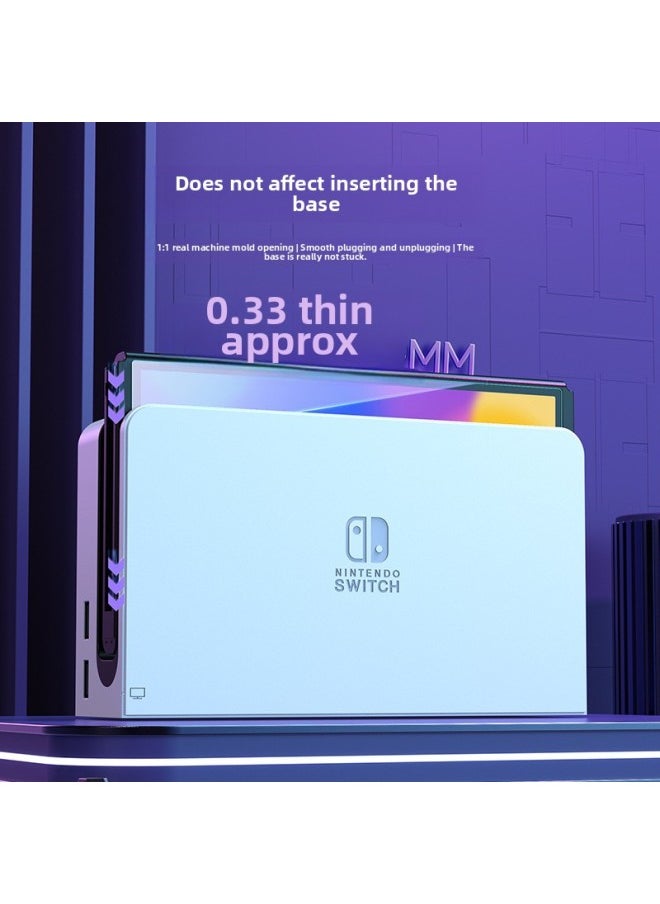 Generic Nintendo Switch Tempered Film Oled Protective Film Ns HD Seconds Sticker Game Machine Screen Automatic Sticker Artifact-Color:Single Piece Pack -- Switch HD Film [strong Anti-fingerprint/one Second Cover Sticker] Sends Second Sticker Dust-free Cabin  - Image 4