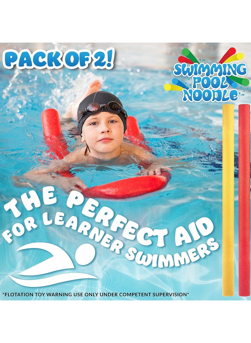 Generic Colorful Foam Swim Noodles for Kids – Floating Pool Sticks for Swimming & Water Play – Lightweight & Safe - Image 3