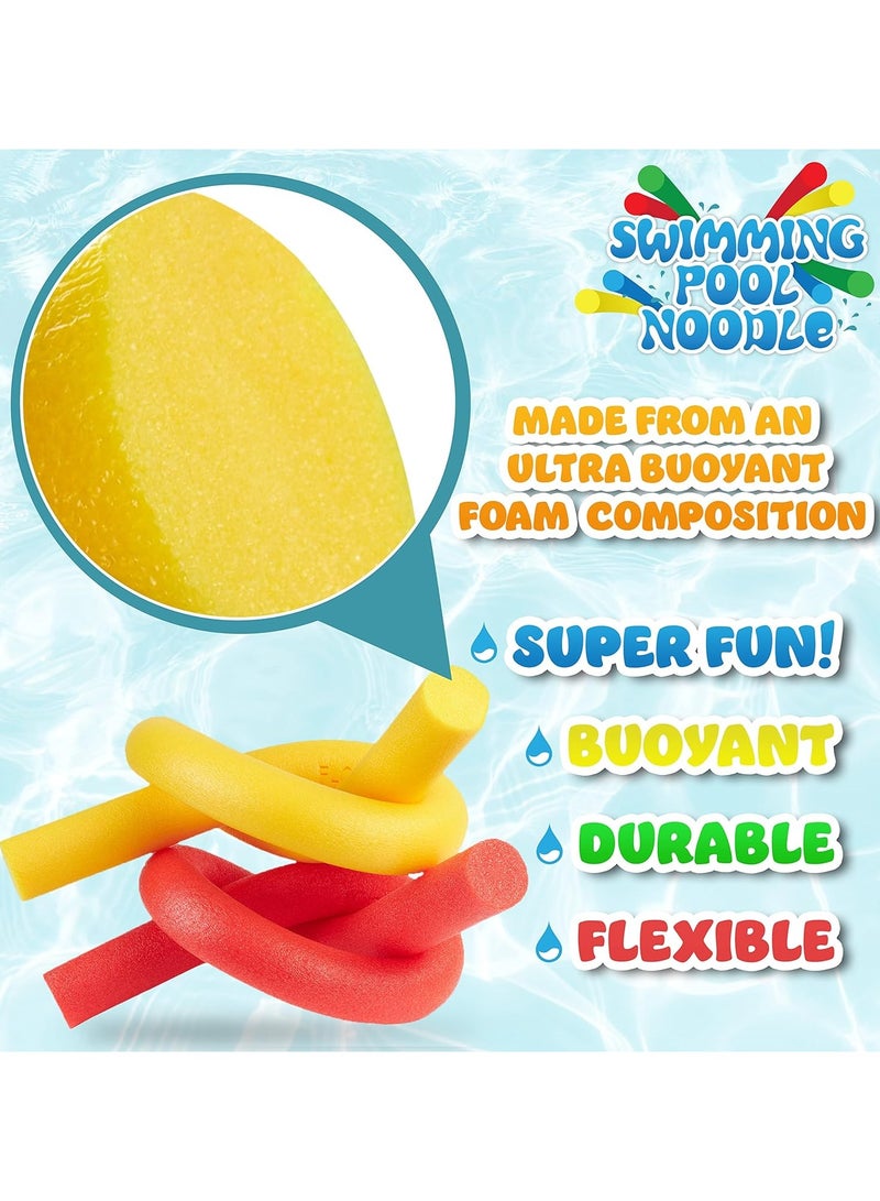 Generic Colorful Foam Swim Noodles for Kids – Floating Pool Sticks for Swimming & Water Play – Lightweight & Safe - Image 2