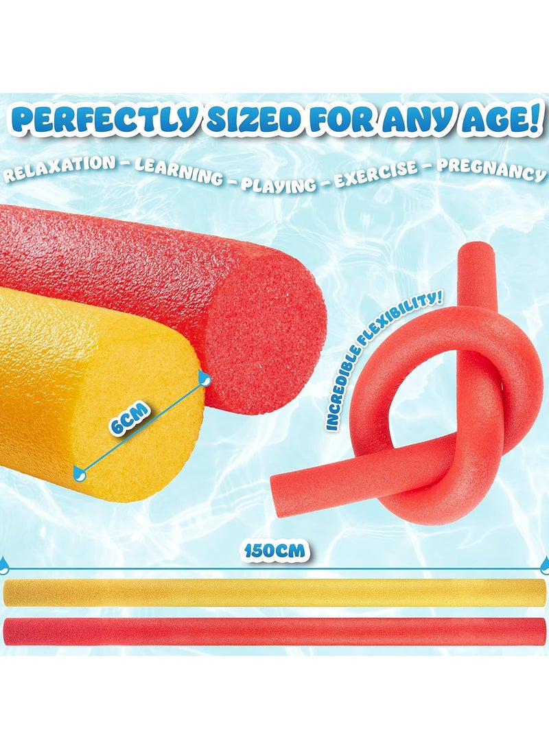 Generic Colorful Foam Swim Noodles for Kids – Floating Pool Sticks for Swimming & Water Play – Lightweight & Safe - Image 5