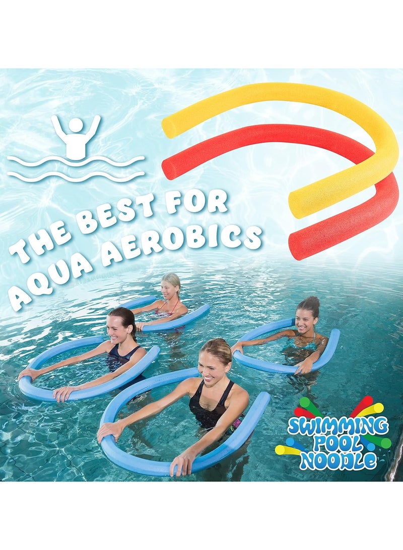 Generic Colorful Foam Swim Noodles for Kids – Floating Pool Sticks for Swimming & Water Play – Lightweight & Safe - Image 4