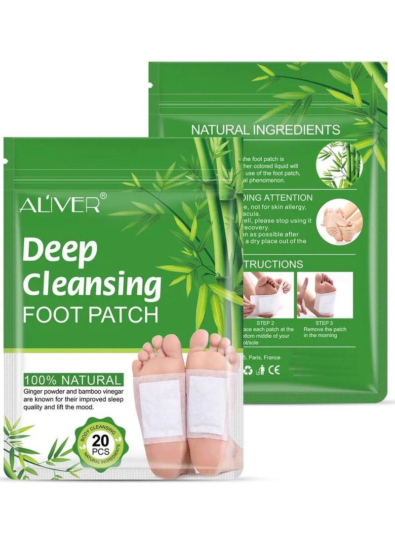 20 Pcs Deep Cleansing Foot Patch