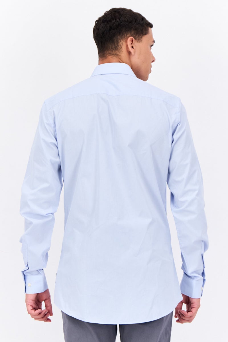 French Connection Men 2 Pcs Regular Fit Plain Long Sleeves Casual Shirt, White - Image 5