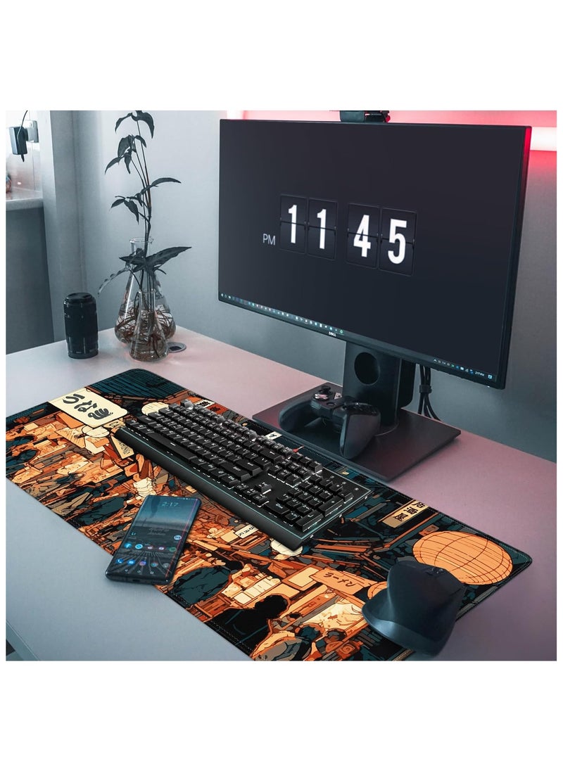Digipace Large Mouse Pad 300*800mm Size,mouse pad gaming,Anti-Skid Gaming Mouse Pad Office Desk Mat Desk Pad for Computers Laptop ,Anime mouse pad  - Image 4