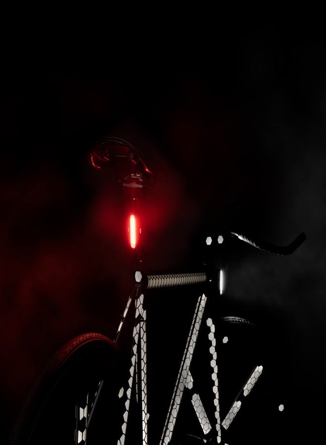 RydeSafe Bike Light - Rear Safety - Pink - Image 5