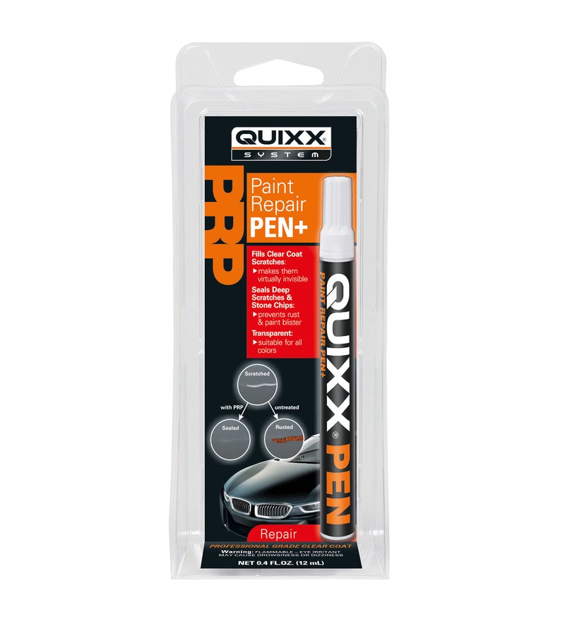 QUIXX قلم إصلاح الطلاء QUIXX 10050، يملأ المناطق التالفة بالورنيش الشفاف لمنع المزيد من الضرر على سيارتك أو دراجتك النارية أو قاربك - Image 2