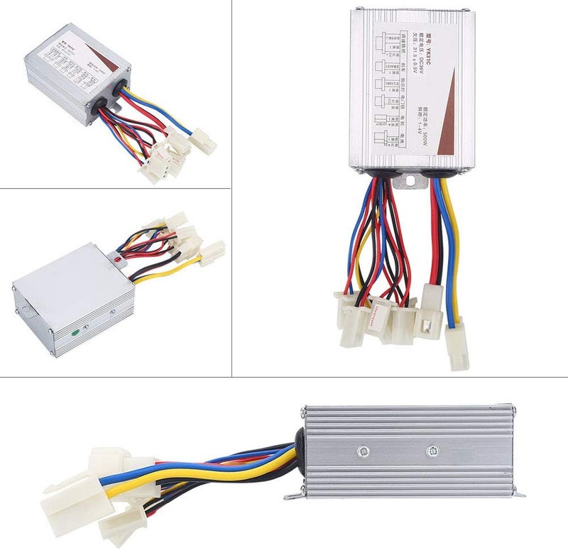 klarako Ebike Speed Controller, 36V 500W Brushed Motor Controller Steady Speed and Sensitive Control for Electric Bicycle Scooter E-Bike - Image 2