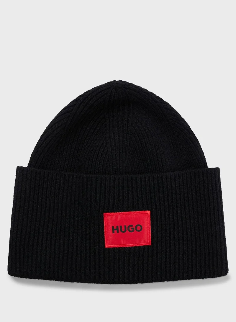 HUGO Logo Beanie