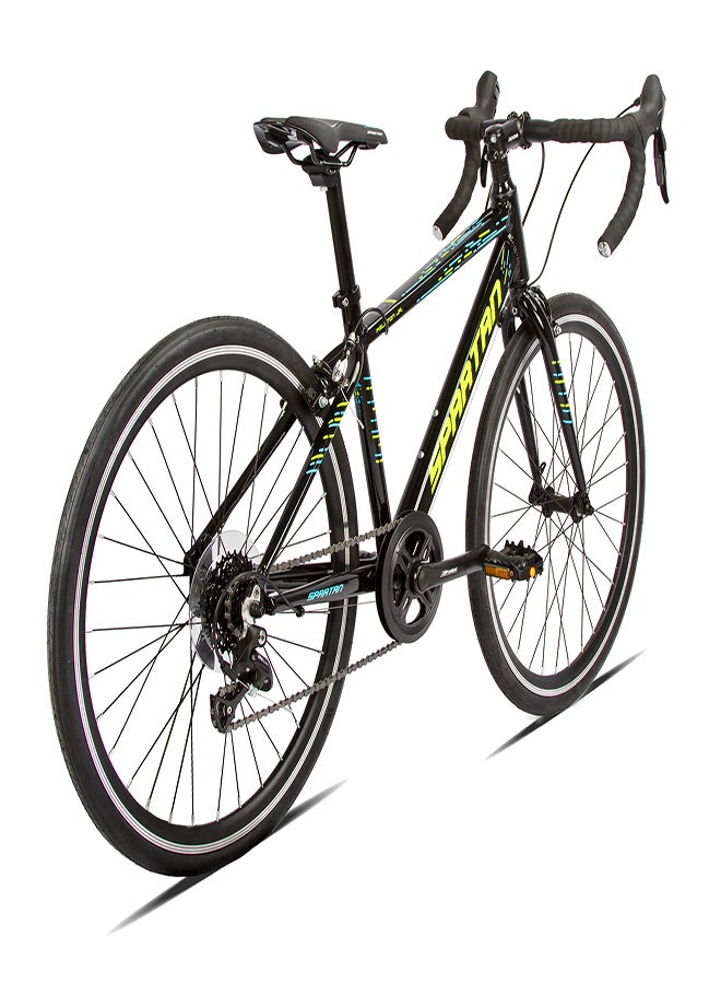 Spartan Jr Peloton Road Bike | 24 Inch Wheel Size | 8 Speed Shimano Gears | Black Color  - Image 2