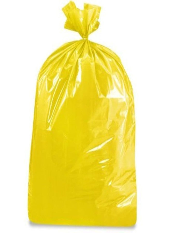 ULINE USA-Made Colorful Trash Bags in Variety of Sizes and Colors (10, YELLOW 14 GALLONS) - Image 1