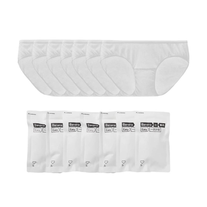 Disposable Underwear Men No wash Travel Breathable Cotton Size 3XL for Desk Setup - Image 1