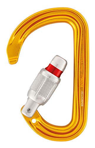 Petzl Sm'D Carabiner - Versatile, Lightweight, Compact, D-Shaped Locking Carabiner for Rock and Ice Climbing - Screw-Lock - Image 4