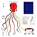 Hengda Kite Software Octopus Flyer Kite with Long Colorful Tail for Kids 31Inch Wide x 157Inch Long Large Red - Image 4