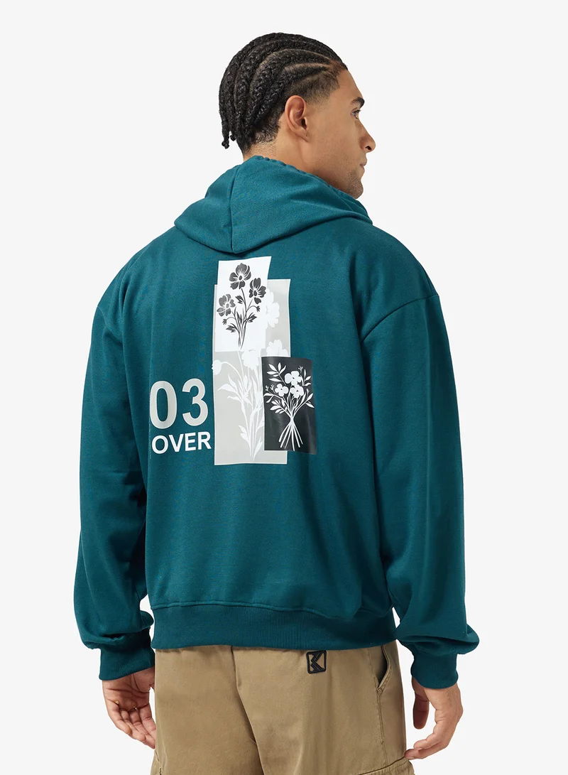 سفنتي فايف Back Graphic Hoodie