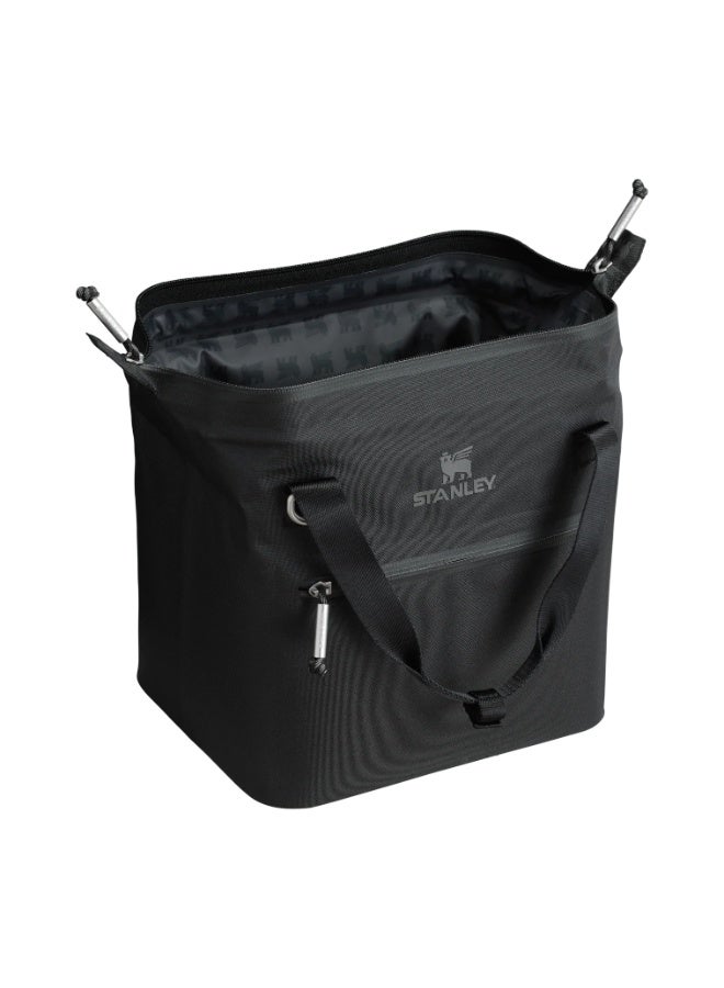 Stanley All Day Julienne Mini Cooler Bag 7.4 QT (10 Can) | Compact Soft Cooler for Picnics, Beach, Hiking & Daily Commute | 12H Cooling Performance with Leak-Proof Winged Bear Liner | Unique Doctor’s Bag Hinge-Top Design | Recycled Polyester | Adjustable Strap, Front Zip Pocket, Lightweight 0.41 kg | Portable Insulated Lunch Tote for Snacks, Meals, Drinks & Outdoor Adventures - Image 3